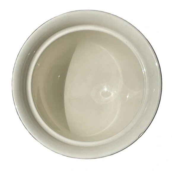 VTG Taylor Smith Taylor Pink Roses, BlueGray Leaves, Bowl w/Lid, Snack Tray 8.5” - Picture 6 of 15